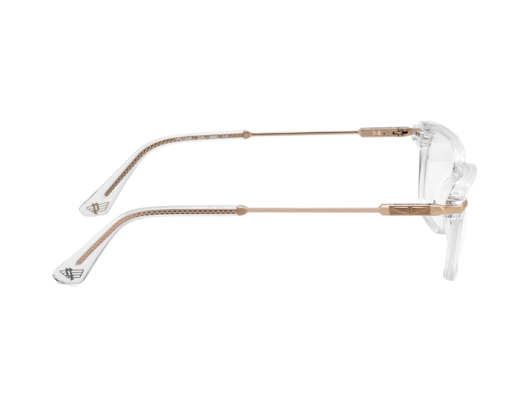 POLICE Square Blue Full-Rimmed Eyeglasses - Men